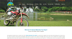 Desktop Screenshot of hanoimotorcycletour.com